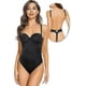 thumbnail image 3 of Body moldeador sin espalda para mujer, sujetador push up, tanga con espalda baja, 3 of 4
