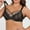 Black, variant on White Bras for Women Minimizer Plus Size Balconette Plunge Older Women Ladies Bras Push Up 42E