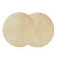 thumbnail image 1 of 2pcs Drum Head Sheepskin Consistent Clear Sound for African Bongo Drum (11.4in), 1 of 3