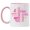 Black, variant on Breast Cancer Awareness Mug Word Cloud Design Strength amp Hope