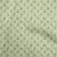 thumbnail image 1 of oneOone Viscose Chiffon Green Fabric Aian Batik Sewing Material Print Fabric By The Yard 42 Inch Wide, 1 of 4