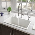 thumbnail image 1 of Pemberly Row 30" White Undermount / Drop In Fireclay Kitchen Sink, 1 of 9