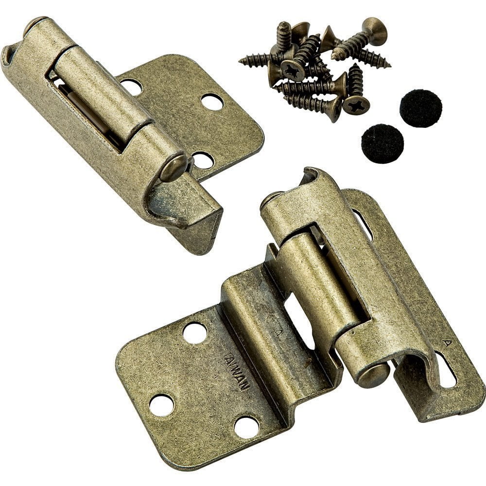 Partial Inset Door Hinges Concealed Carry