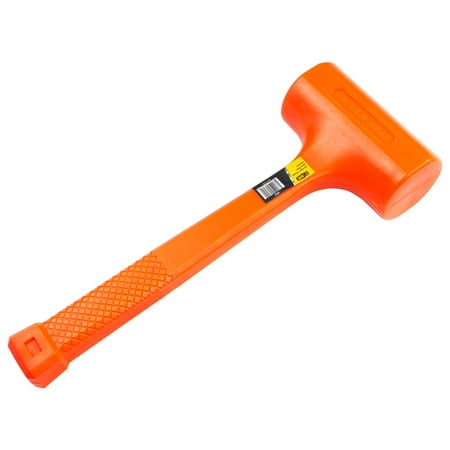 

4 Pound Dead Blow Hammer Non-Slip Handle Hammer with 4lbs Head Orange