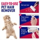 thumbnail image 1 of Removedor de pelo para mascotas - Removedor de pelo reutilizable para gatos y perros para muebles, sofás, alfombras, asientos de automóviles y ropa de cama - Ecológico, portátil, pelusa multisuperficie XianweiShao 8390612031816, 1 of 1