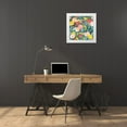 thumbnail image 3 of Marshall, Laura 12x12 White Modern Wood Framed Museum Art Print Titled - Wild Garden Pattern IA, 3 of 4