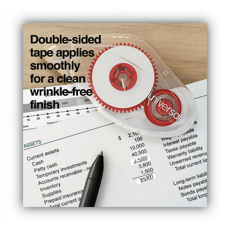 Removable Double-Sided Tape, 1/2 x 400 for mounting sample on Spin Coater  - EQ-RDST-tape-LD