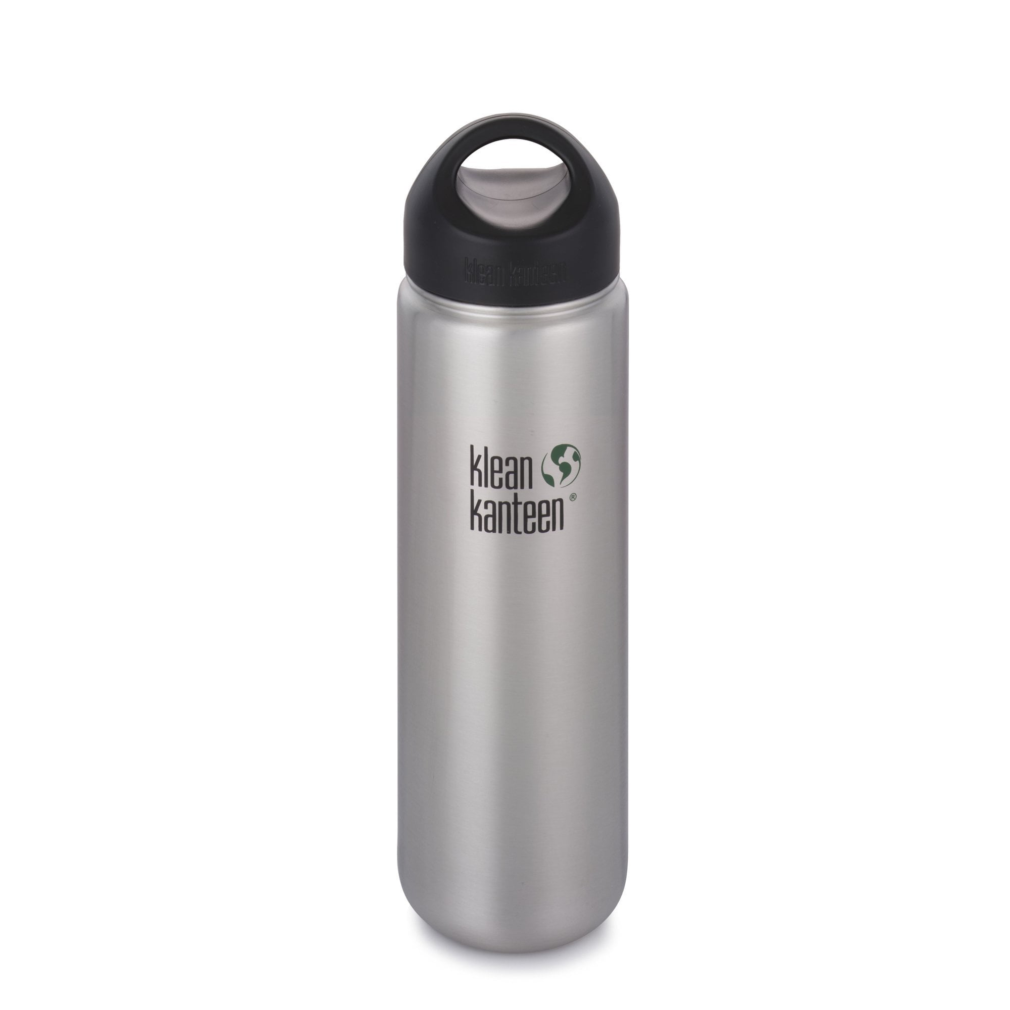 Klean Kanteen Wide Mouth 27oz Stainless Steel Water Bottle w/ Stainless