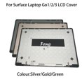 thumbnail image 2 of New Original Microsoft Surface Laptop go1/2/3 Back Cover 1943 2013 Shell Back Cover Screen A Shell Silver Green Gold Green, 2 of 5