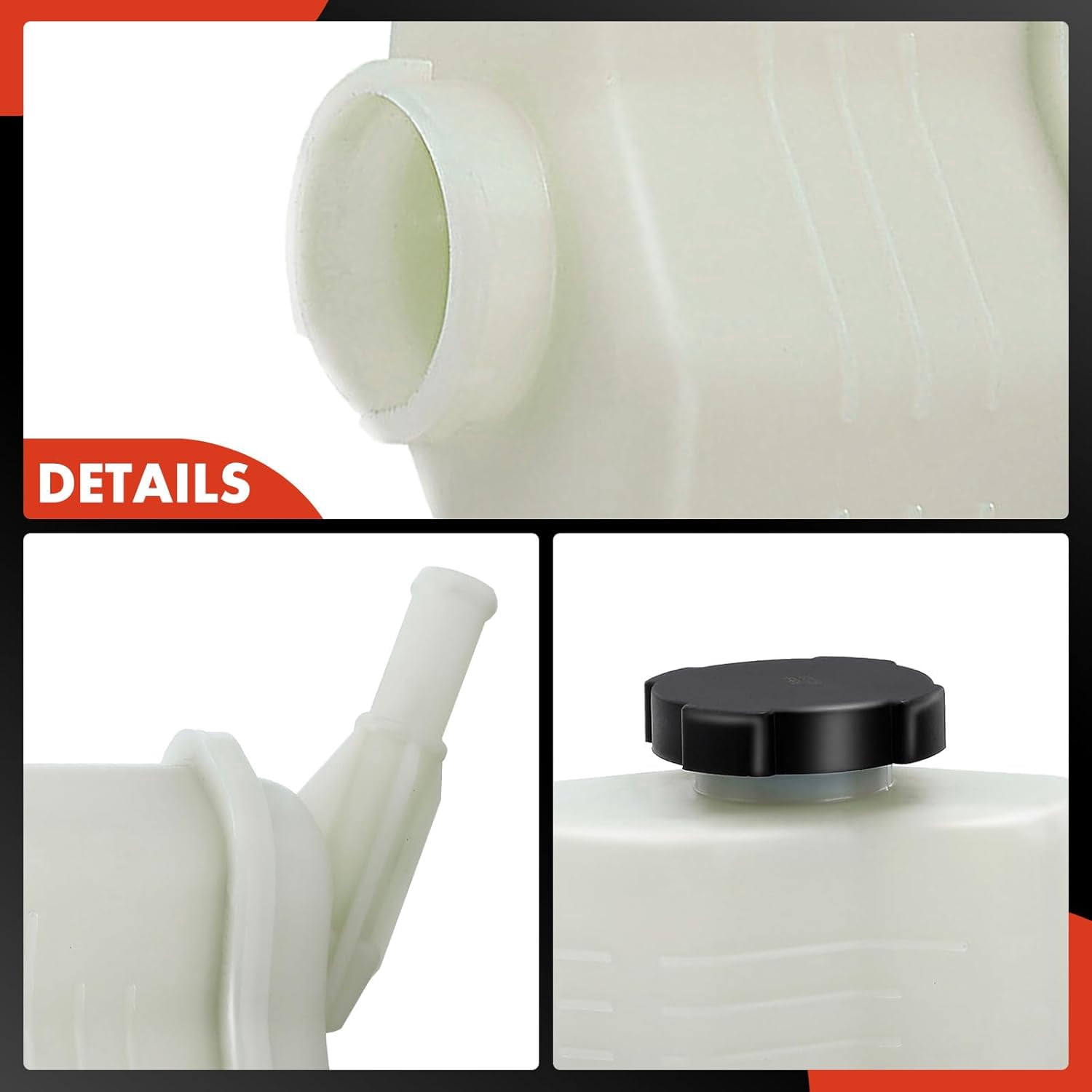 A-Premium Power Steering Reservoir/Tank with Cap Compatible with Nissan Altima 2007-2013 & Maxima 2009-2014
