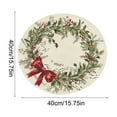 thumbnail image 2 of Darzheoy Christmas Placemats for Dining Table, Holiday Table Runners and Mats for Christmas Dinner Party Decoration and Home Use, 2 of 6