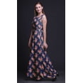 thumbnail image 2 of Bimba Floral Ladies Round Neck Sleeveless Long Tank Casual Maxi PrintÂ&nbsp;Dress-Large, 2 of 6