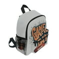 thumbnail image 2 of FORMRS Kids School Backpack with Front Zippered Pocket 12" Student Travel Daypack, Game Day, 2 of 6