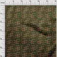 thumbnail image 2 of oneOone Polyester Lycra Fabric Geometric Kasuri Decor Fabric Printed BTY 56 Inch Wide, 2 of 4