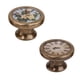 thumbnail image 1 of 2 Unids Retro Manija de Tirador de pequeña sala Puerta Cajón Perilla Hardware Decoración, 1 of 9