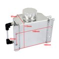 thumbnail image 4 of Tanque de depósito de lata de captura de aceite de motor de coche universal 1L, 4 of 6