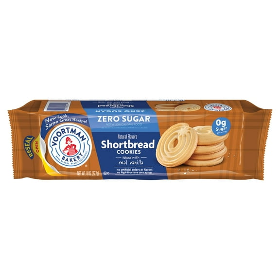 Voortman Bakery Cookies Sugar Free Shortbread Swirl