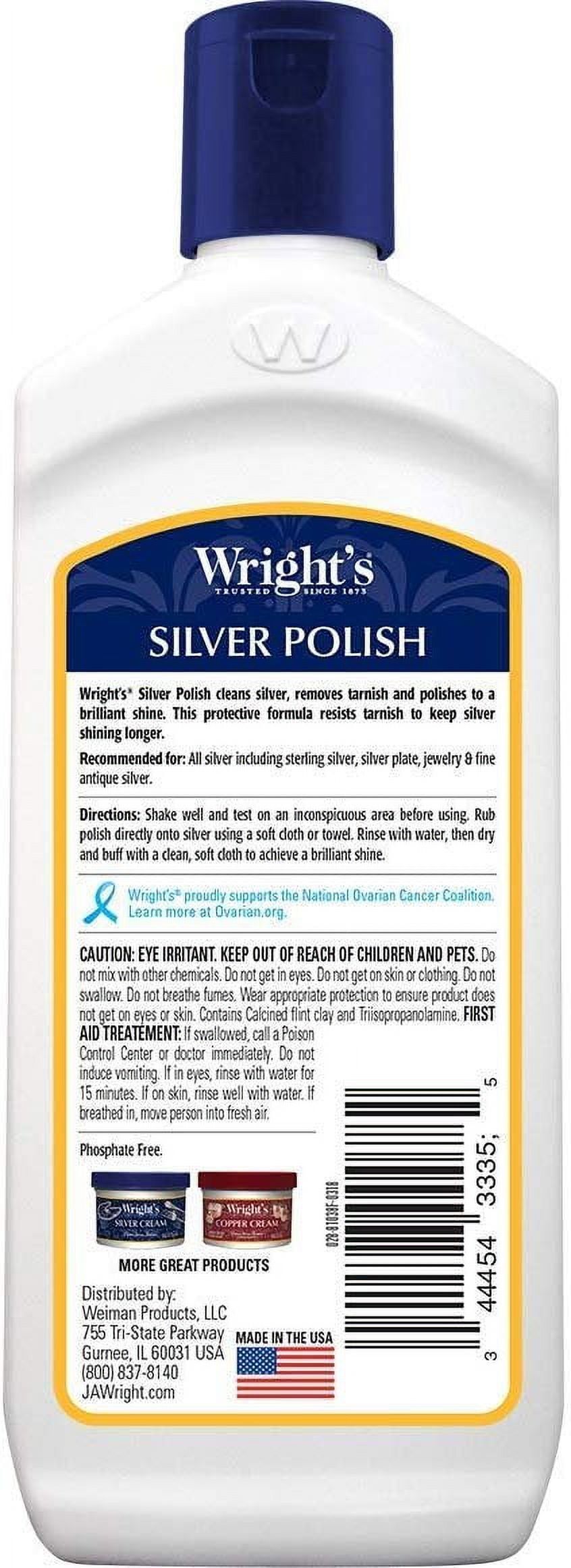 Wright's SILVER POLISH & TARN-X Copper Gold Jewelry TARNISH