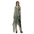 thumbnail image 4 of Moomaya Robe Bohème Imprimée Dos Nu Été Col en V Dos Nu Robes Femmes, 4 of 4