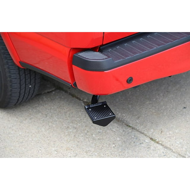 Fits 2019-2021 Ram 1500- New Model Dee Zee Truck Step DZ6207S Bumper Step; Driver Side Bed Frame Mounted; Single; Flat Step; 300 Pound Capacity; Not Retractable; Powder Coated; Black; Aluminum