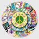 thumbnail image 2 of Pegatinas World Peace de vinilo impermeables con grafiti, 50 unidades, 2 of 5