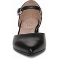 thumbnail image 3 of Naturalizer Women's Maddox Block Heel Ankle Strap Pump Black Leather 8M, 3 of 5