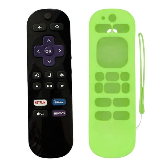 Control Compatible Con Roku Tv Westinghouse Sansui Mas Funda negro 16