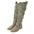 thumbnail image 3 of -High Boots Women's Long Warm Round Thick Sole Autumn Style Boots, 3 of 7