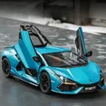 thumbnail image 4 of Simualtion 1/24 Lamborghini Revuelto Supercar Ally Car Model With Sound Light Collection Miniature Voiture Boy Gift Birthday Orange, 4 of 6