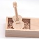 thumbnail image 2 of Memoria USB para guitarra de madera de arce, palo de memoria, controladores de pulgar de madera, regalos de guitarra, regalo novedoso (32 GB, nogal) Namotu CZDZ-HY37, 2 of 7