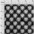 thumbnail image 2 of oneOone Cotton Poplin Black Fabric Asian Retro Floral Sewing Fabric By The Yard Printed Diy Clothing Sewing Supplies 42 Inch Wide, 2 of 4