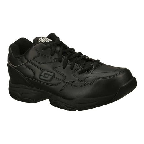 skechers men's slip resistant work shoes