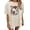 W10-Beige, variant on Rhuody Womens Halloween T Shirts Casual Short Sleeve Tee Graphic Prints O Neck Hallowmas Tops Durable Fall Clothing 2Xl Beige