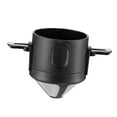 thumbnail image 1 of AMLESO Coffee Strainer Pour over Coffee Dripper Coffee Accessories Stainless Steel Easy Black, 1 of 8