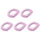 thumbnail image 1 of Closestool Pads Cojín Lavable con Asa Accesorios de Baño Rosa, 1 of 2