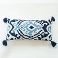 thumbnail image 2 of Sofá de sala de estar marroquí funda de almohada hecha a mano casa de familia bordado exótico ético, 2 of 11