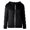 Black, variant on Women's Fuzzy Jacket Oversized Flannel Coat Winter Warm Shaggy Teddy Coats Spire by Galaxy Womens Coats Zip up Sweater Warm Long Sweatshirts Women Warm Top Women Young Womens Dress Coats