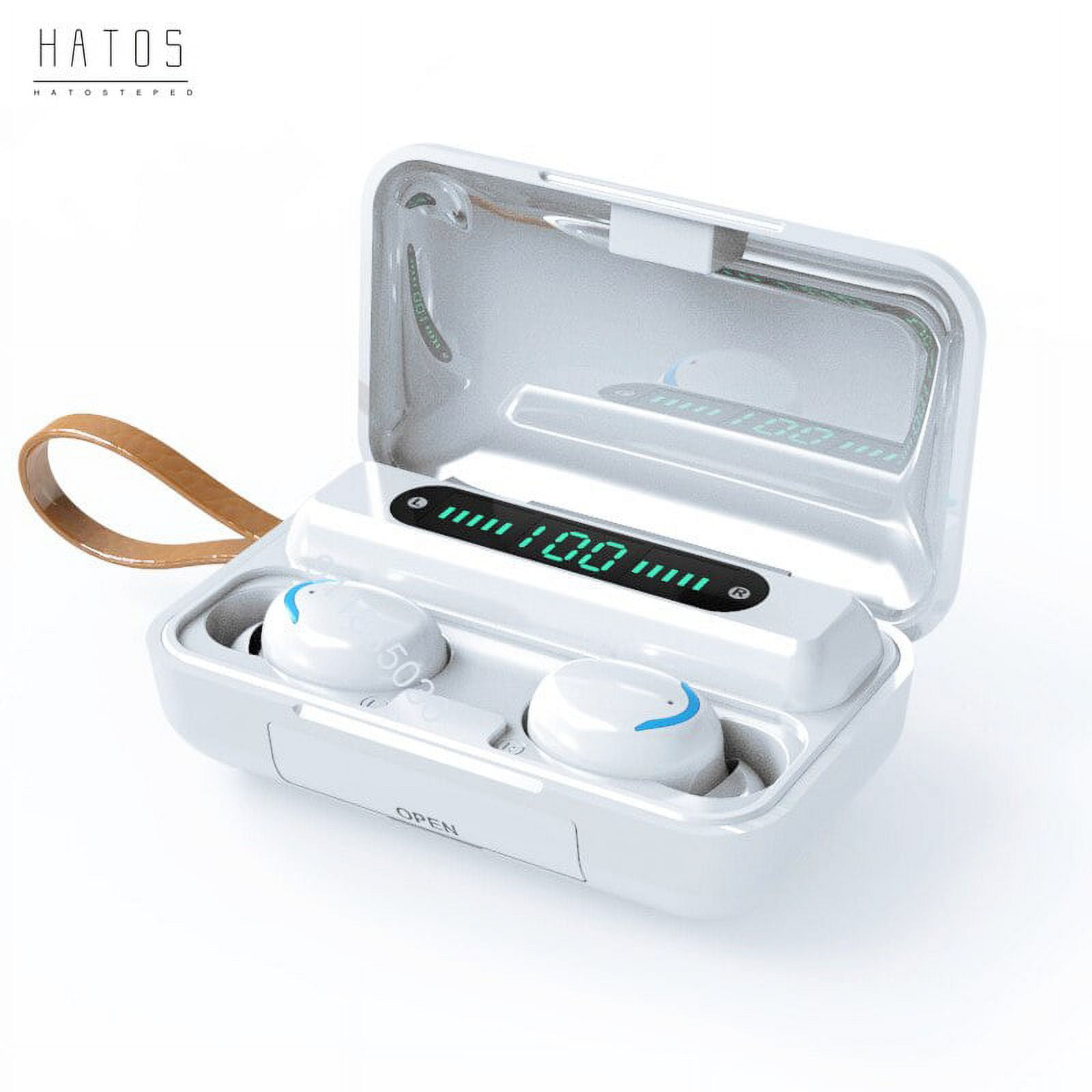 F9 Tws Bluetooth 5.1earphones Led Display Wireless Hifi Stereo Headphones Waterproof In-ear Touch Control Earbuds For Xiaomi - Earphones &amp; Headphones