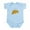 Sky Blue, variant on CafePress - Yum Yum Body Suit - Baby Light Bodysuit, Size Newborn - 24 Months