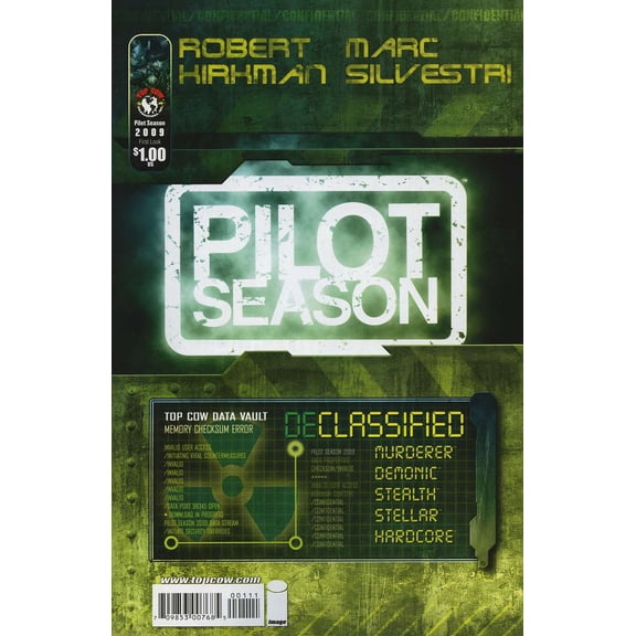 Pilot Season: Declassified #1 VF ; Image Comic Book