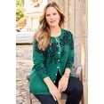 thumbnail image 2 of Catherines Women's Plus Size The Timeless Cardigan, 2 of 4