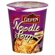 Gefen Instant Noodle Soup, Hearty Chicken Flavored Soup Cup 2.3oz 12 pack