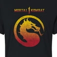 thumbnail image 3 of Mortal Kombat - Mk 1 Logo Vintage - Juniors Cropped Cotton Blend T-Shirt, 3 of 5