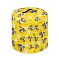 thumbnail image 3 of Xoenoiee Daisy Floral Boston Terrier Print Kitchen Appliance Dust Cover for Pressure Cooker, Electric Rice Cooker Cover Air Fryer Cover Steamer Cover with Pocket and Top Handle, 3 qt, 3 of 6