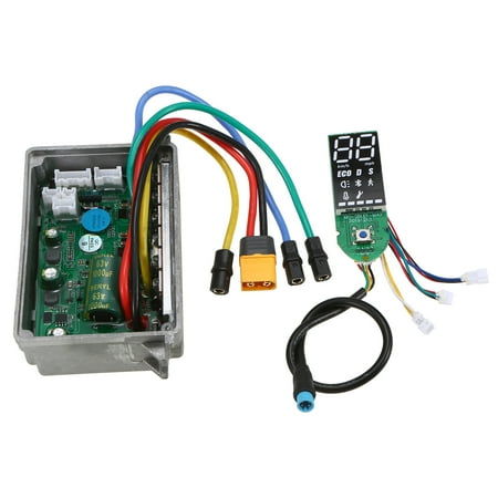 7299 Electric Scooter Motherboard Controller Main Board Controller Switchboard + Instrument Board Display Panel Replacement for Max G30