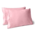 thumbnail image 1 of Juego de Fundas de Almohada Bare Home Colección Premium 1800 Doble Cepillado Ultra Suave Tamaño Estándar Rosa Claro 2 Unidades, 1 of 7