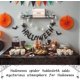 thumbnail image 2 of Mantel rectangular de tela de araña para decoración de Halloween, mantel redondo de encaje, pantalla de murciélago y cortinas transparentes (negro) JAMW Sencillez, 2 of 5