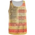 thumbnail image 1 of July 4th United States Constitution Betsy Ross Flag All Over Mens Tank Top Multi 3X-LG, 1 of 2