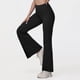 thumbnail image 3 of MKLEKYY Leggings acampanados con bolsillos para mujer, leggings de entrenamiento, leggings de levantamiento de pesas para gimnasio y yoga., 3 of 4