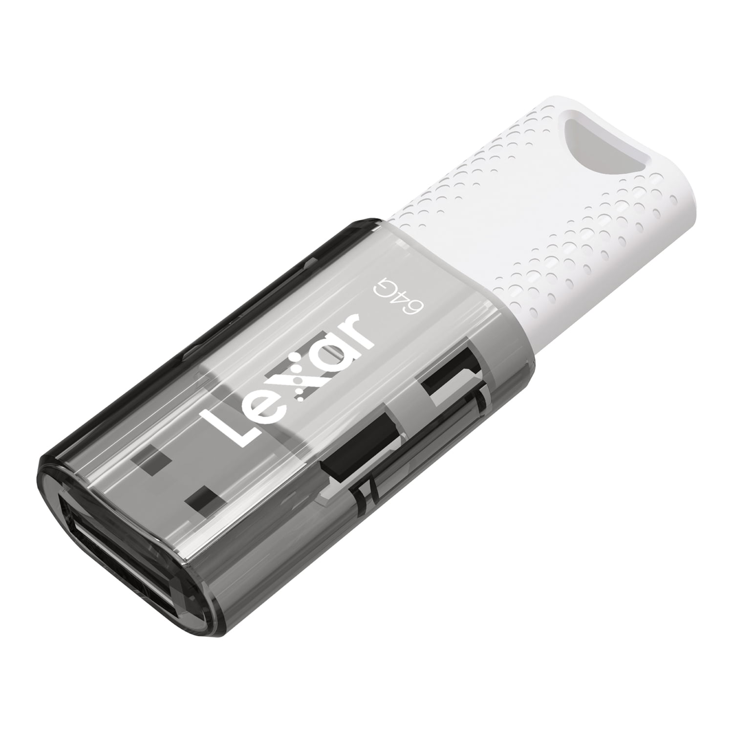 Lexar® JumpDrive® S60 USB 2.0 Flash Drives, 64GB, Black Pack Of 3 Flash Drives